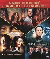Dan Brown - kolekce (Šifra mistra Leonarda, Andělé a démoni, Inferno) (3 BLU-RAY)