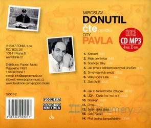 Miroslav Donutil čte povídky Oty Pavla (CD-MP3) - mluvené slovo