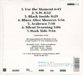 Rostislav Fraš Quartet feat. Antonio Farao & Jeff "Tain" Watts: Use The Moment (CD)