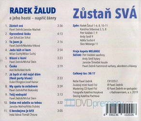 Radek Žalud: Zůstaň svá (CD)