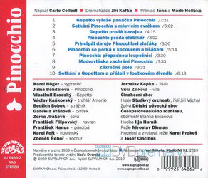 Pinocchio (CD) - audiokniha
