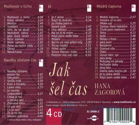 Hana Zagorová - Jak šel čas (4 CD)