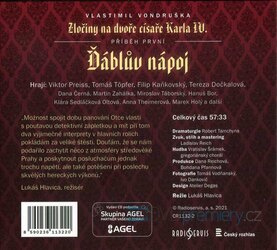Ďáblův nápoj - Zločiny na dvoře císaře Karla IV. (CD) - rozhlasová dramatizace
