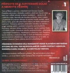 Červený trpaslík 1 - Nekonečno vítá ohleduplné řidiče (MP3-CD) - audiokniha