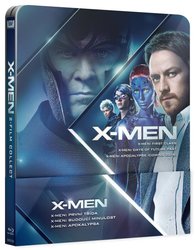 X-MEN Prequel kolekce 4-6 (3 BLU-RAY) - STEELBOOK
