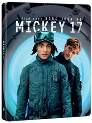 Mickey 17 (4K UHD + BLU-RAY) 2 disky - STEELBOOK - motiv Empire Cover